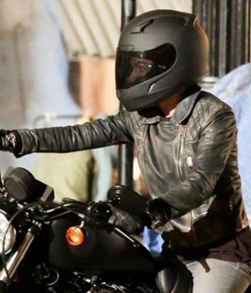 Batwoman Ruby Rose Biker Leather Jacket - Image 11
