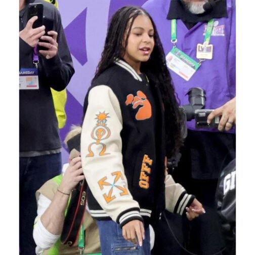Rumi Carter Super Bowl LVIII Varsity Jacket - Image 8