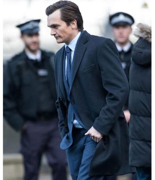 Anatomy of a Scandal Rupert Friend Coat - Image 4