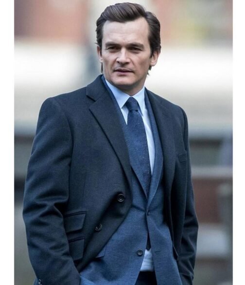 Anatomy of a Scandal Rupert Friend Coat - Image 5