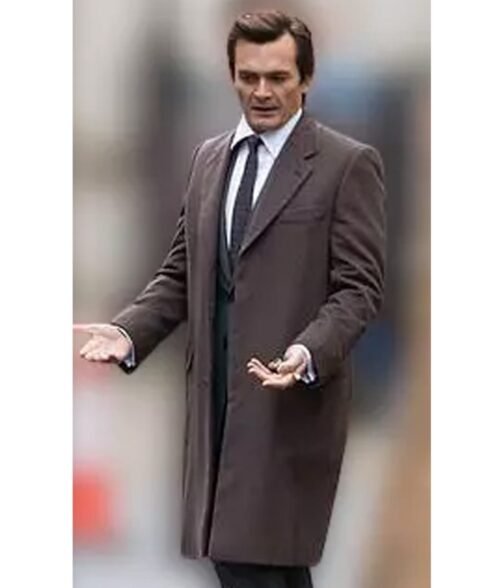 Anatomy of a Scandal Rupert Friend Coat - Image 6