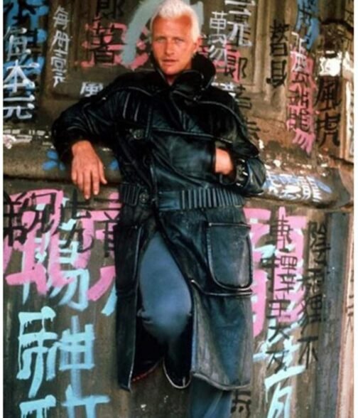Blade Runner Rutger Hauer Black Trench Coat - Image 3