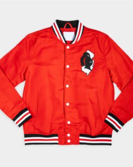 Rutgers Scarlet Knights Retro Logo Bomber Jacket