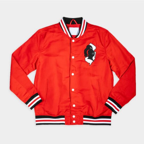 Rutgers Scarlet Knights Retro Logo Bomber Jacket