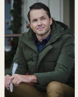 The Santa Stakeout Paul Campbell Green Puffer Jacket