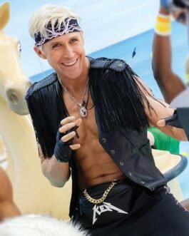 Ken Barbie Fringe Leather Vest