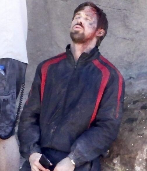 Ryan Gosling The Gray Man Black Jacket - Image 23
