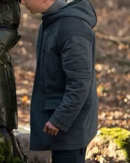 Halo Ryan Mcparland Grey Hooded Coat