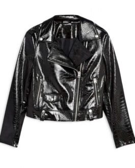 Javicia Leslie Batwoman Season 03 Alligator Leather Jacket