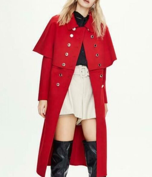 Chilling Adventures of Sabrina Season 06 Kiernan Shipka Red Coat