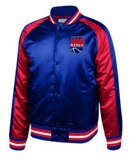 Sacramento Kings Colorblock Satin Jacket