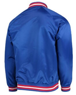 Sacramento Kings Hardwood Classics Royal Satin Jacket
