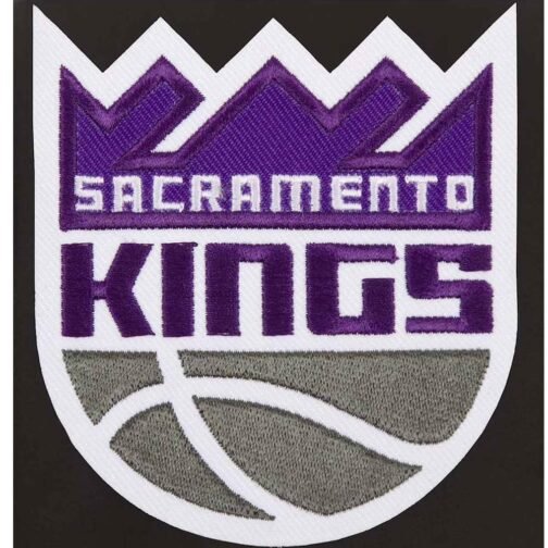 Sacramento Kings Black Poly Twill Jacket - Image 3