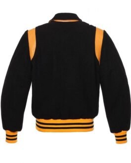 Varsity Sailor Collar Wool Jacket