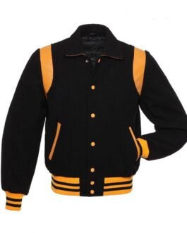 Varsity Sailor Collar Wool Jacket