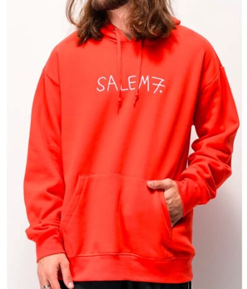 Horn Salem7 Goodie Red Fleece Hoodie