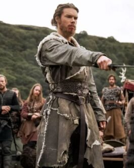 Vikings Sam Corlett Shearling Coat