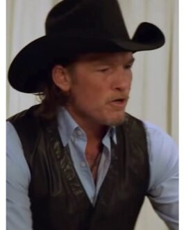 9 Bullets Sam Worthington Brown Vest