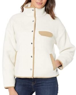 Single Drunk Female Sofia Black‑D’Elia Sherpa Jacket