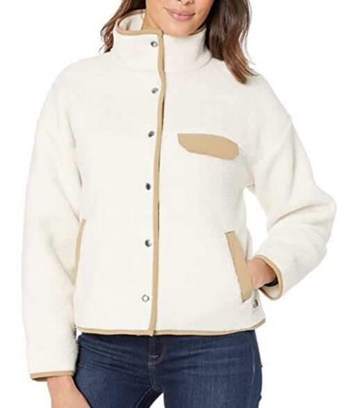 Single Drunk Female Sofia Black‑D’Elia Sherpa Jacket