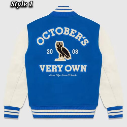 OVO Same City Same Friends Varsity Jacket - Image 6