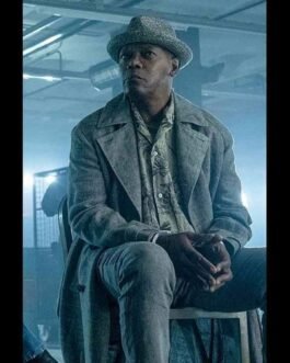 Hitman’s Wife’s Bodyguard Darius Kincaid Double Breasted Coat