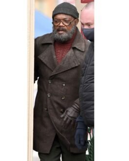 Secret Invasion Samuel L. Jackson Grey Peacoat
