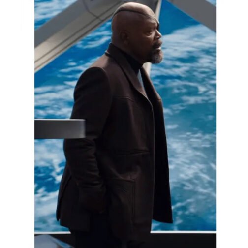 The Marvels Samuel L. Jackson Coat - Image 3