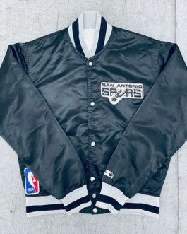 1980’s San Antonio Spurs Black Jacket