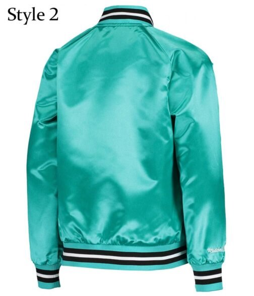 NBA San Antonio Spurs Satin Jacket - Image 10