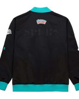 San Antonio Spurs OG 3.0 Lightweight Black Satin Jacket