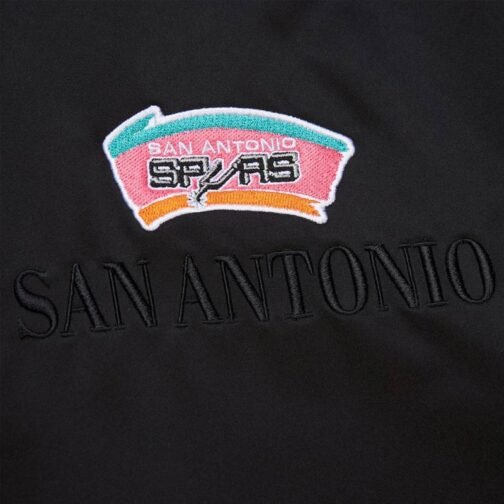 San Antonio Spurs OG 3.0 Lightweight Black Satin Jacket - Image 6