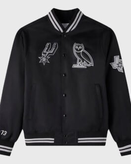 OVO San Antonio Spurs Black Jacket