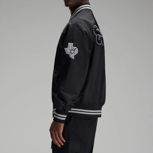 OVO San Antonio Spurs Black Jacket - Image 7