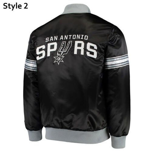 Pick & Roll San Antonio Spurs Black Jacket - Image 4