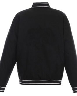 San Antonio Spurs Black Poly Twill Jacket
