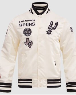 San Antonio Spurs Retro Classic Rib Jacket