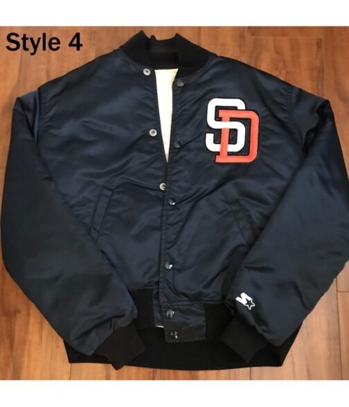1969 San Diego Padres Satin Jacket - Image 4