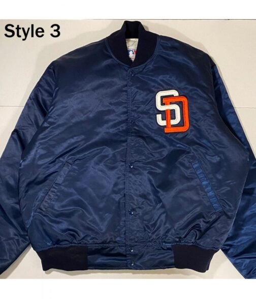 1969 San Diego Padres Satin Jacket - Image 3