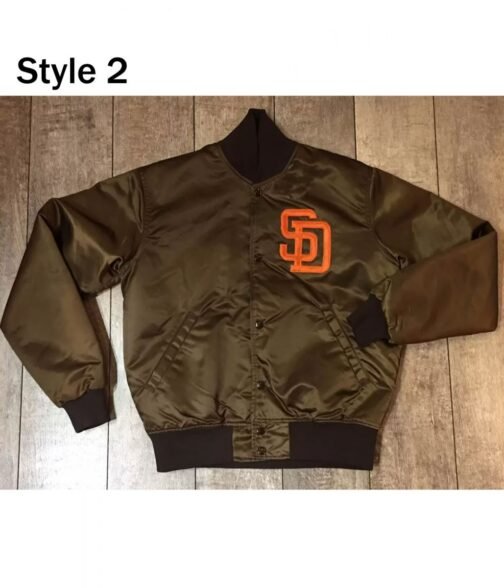 1969 San Diego Padres Satin Jacket - Image 2