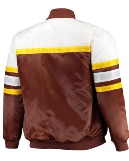 Coaches San Diego Padres Full-Snap Brown/Gold Satin Jacket