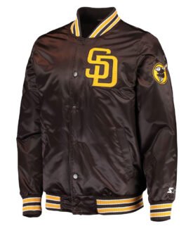 San Diego Padres The Diamond Brown Jacket