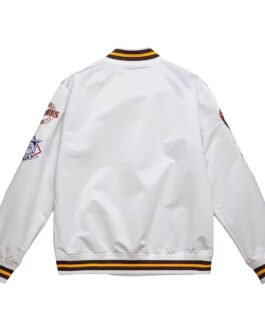 San Diego Padres City Collection White Varsity Satin Jacket