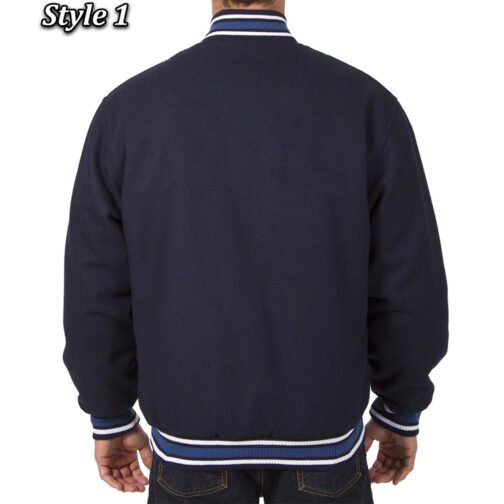 Varsity San Diego Padres Navy Blue Wool Jacket - Image 3