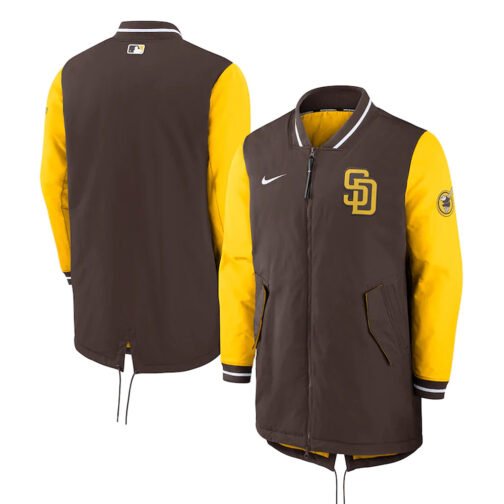 Dugout Performance San Diego Padres Brown/Yellow Jacket - Image 3