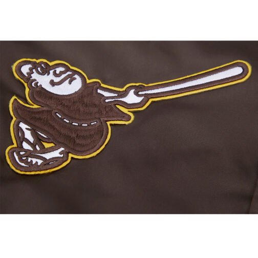 San Diego Padres Mashup Classic Rib Satin Jacket - Image 7