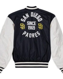 San Diego Padres New Era Bomber Jacket
