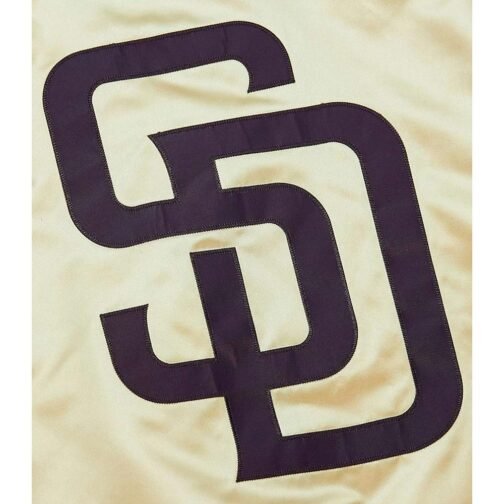 San Diego Padres OG 2.0 Gold Lightweight Satin Jacket - Image 6