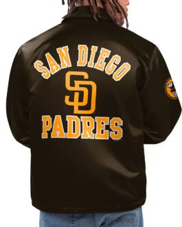 San Diego Padres Option Route Coaches Jacket