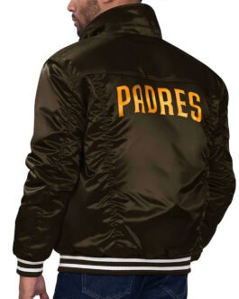 San Diego Padres Silver Tab Trucker Jacket
